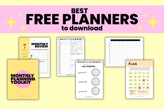 Free Planner Templates to Download