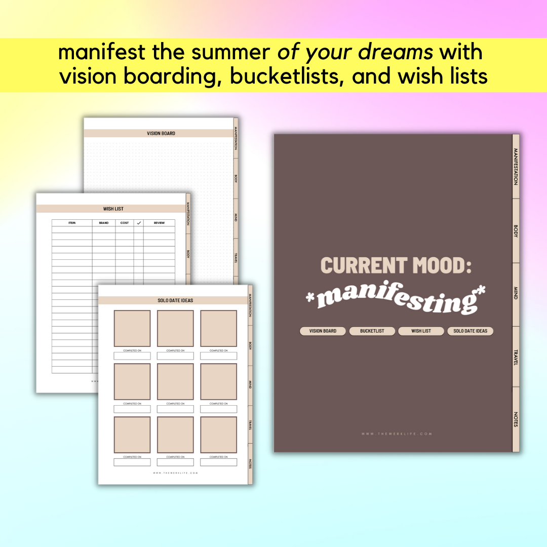 The Summer Girlie Planner (Digital)