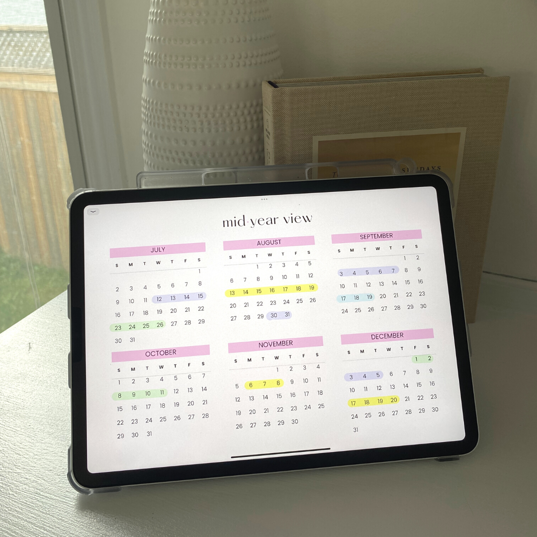 The Mid Year Reset Planner - 2023 (Digital)