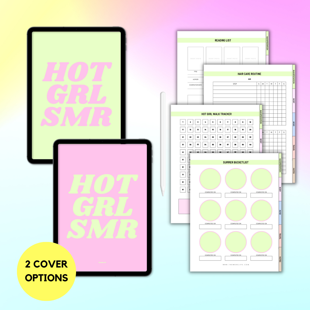 The Summer Girlie Planner (Digital)