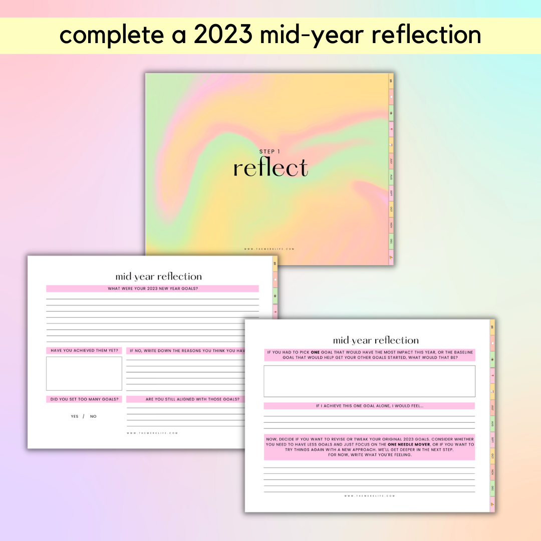 The Mid Year Reset Planner - 2023 (Digital)