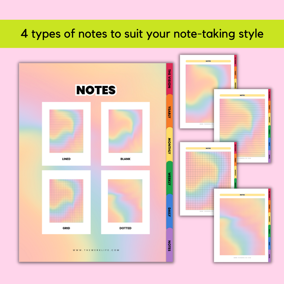 Digital Pride Planner (Undated)