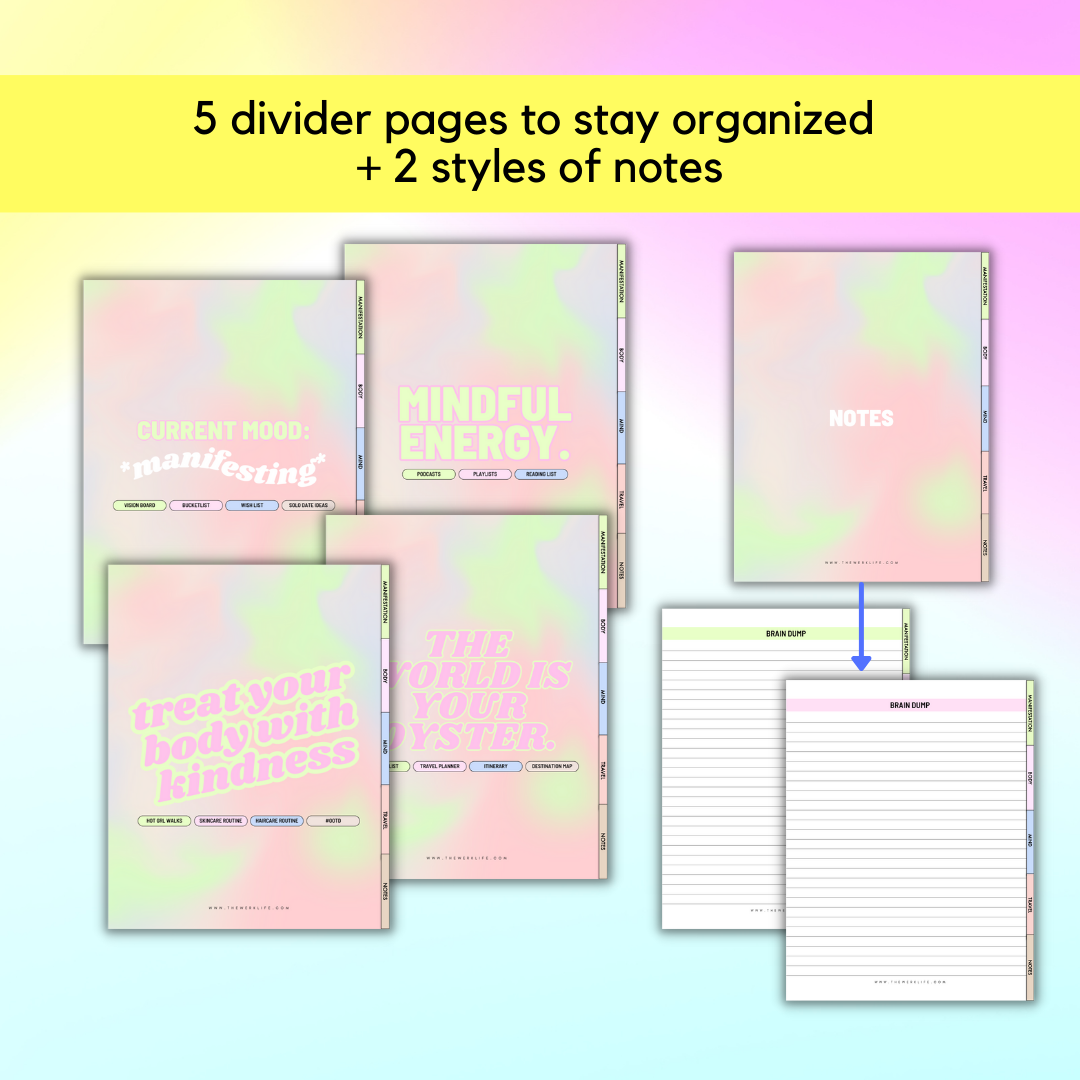 The Summer Girlie Planner (Digital)