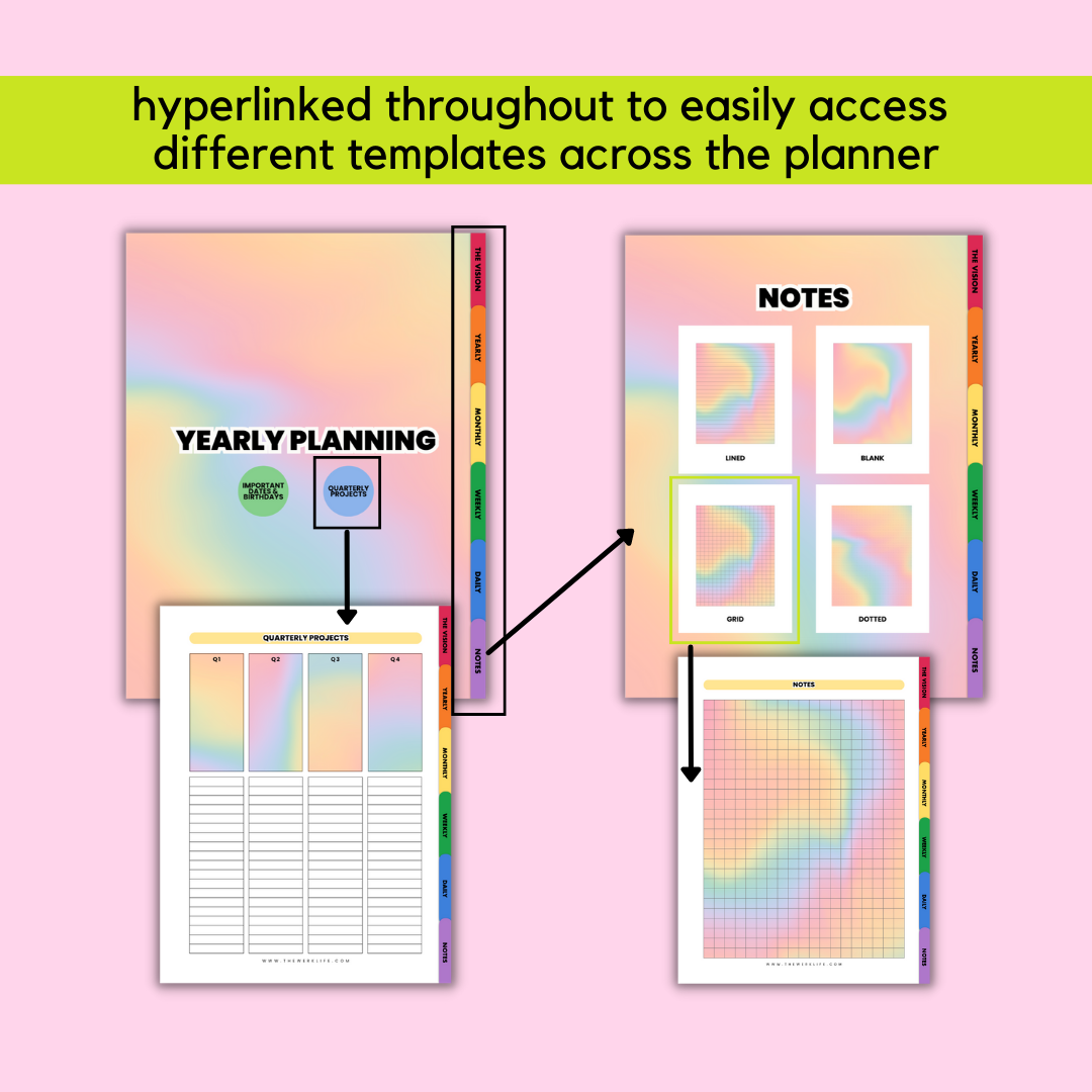 Digital Pride Planner (Undated)