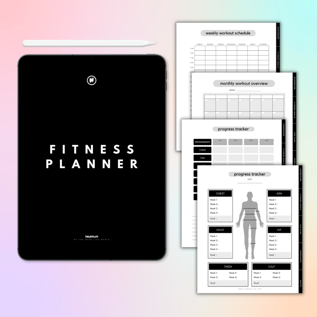 Digital Fitness Planner