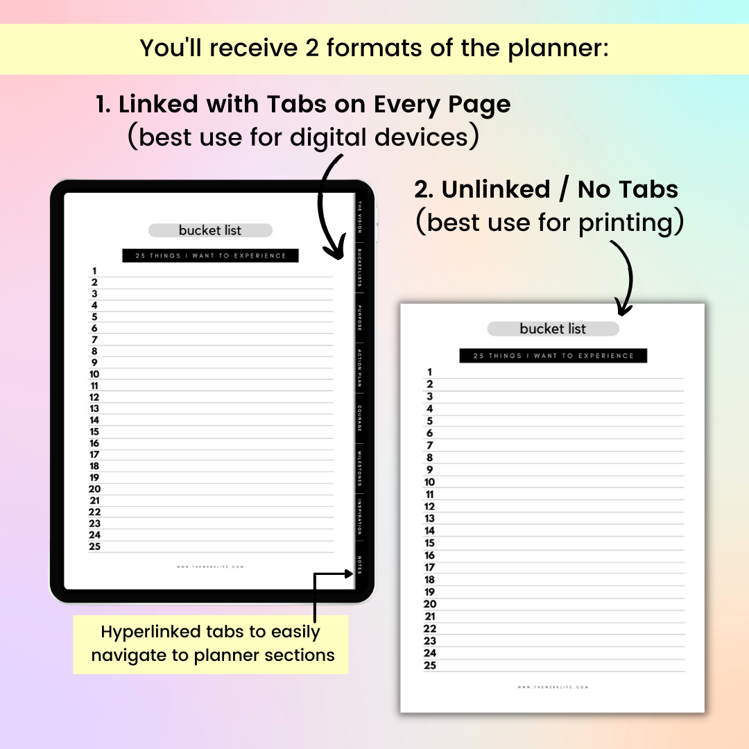 Digital Dreams Planner