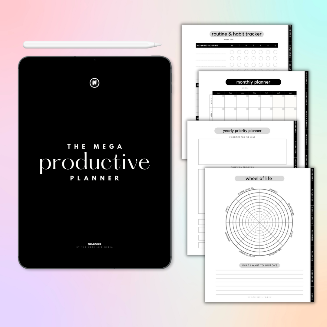 The Mega Productive Digital Planner