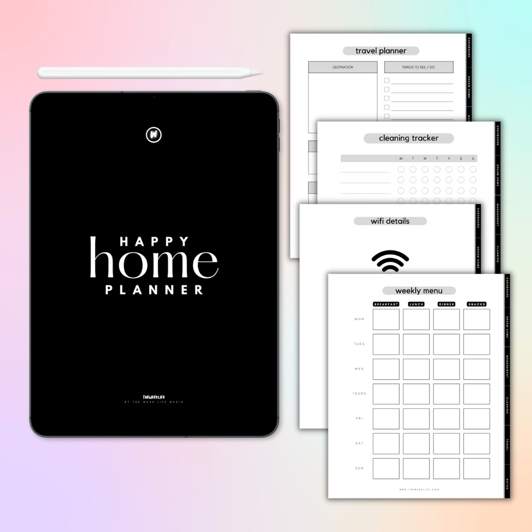 Happy Home Digital Planner