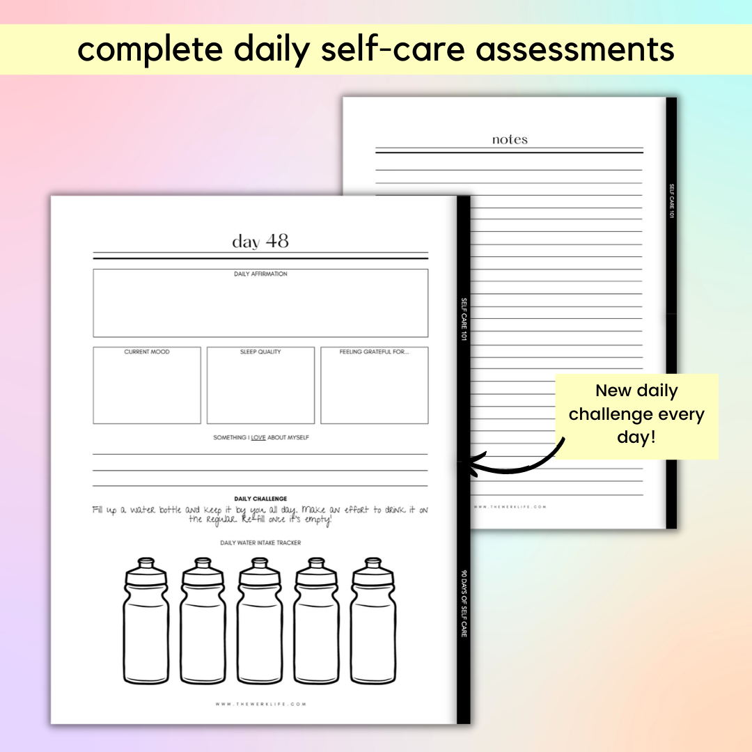 90 Day Self-Care Journal (Digital)