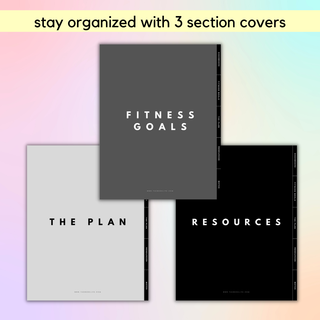 Digital Fitness Planner