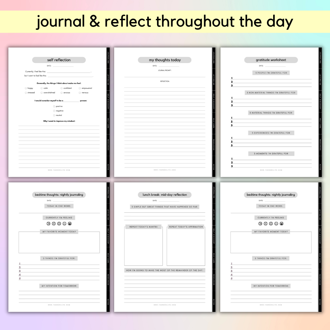 Good Vibes Digital Mindset Journal