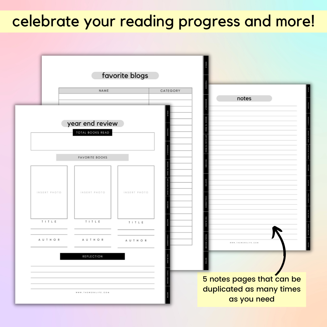 Digital Reading Journal