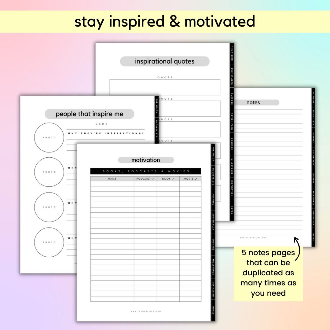 Digital Dreams Planner