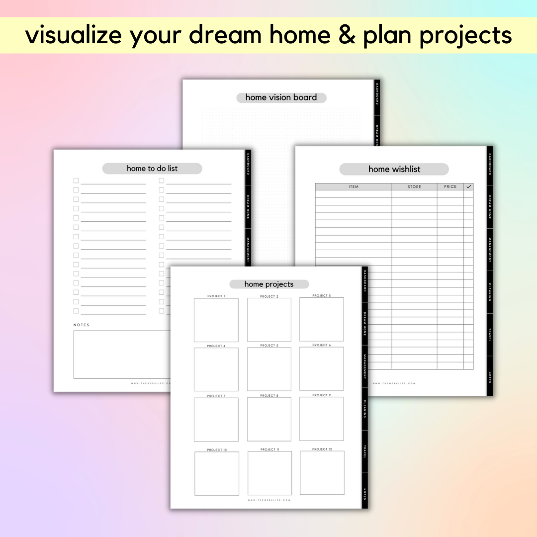 Happy Home Digital Planner