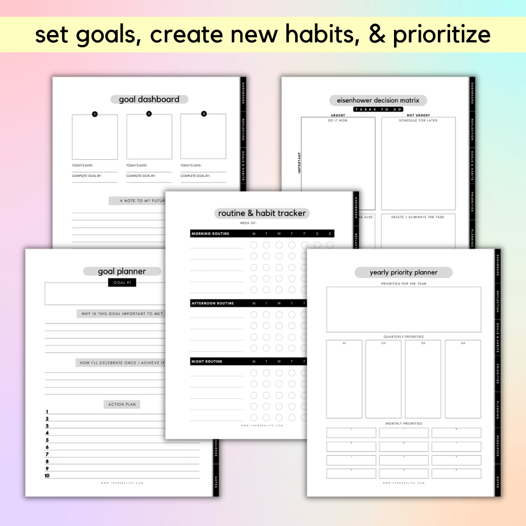 The Mega Productive Digital Planner