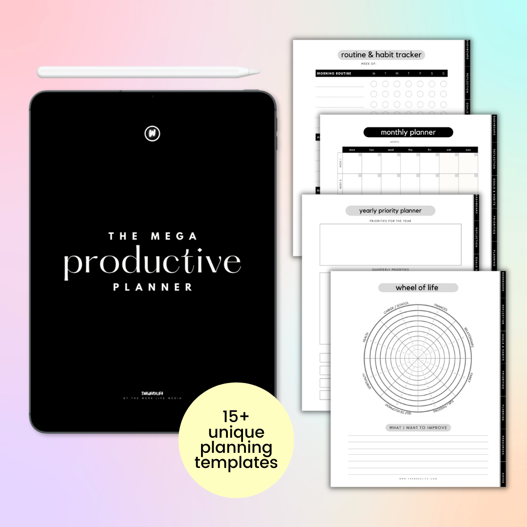 The ULTIMATE Digital Planner Bundle