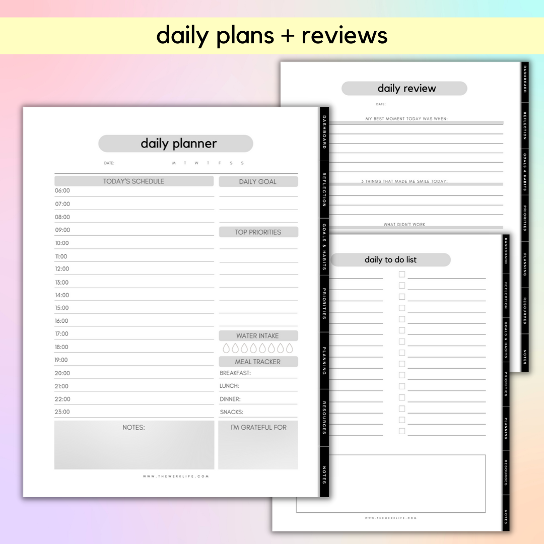 The Mega Productive Digital Planner