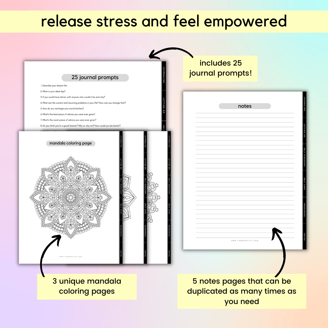 Good Vibes Digital Mindset Journal