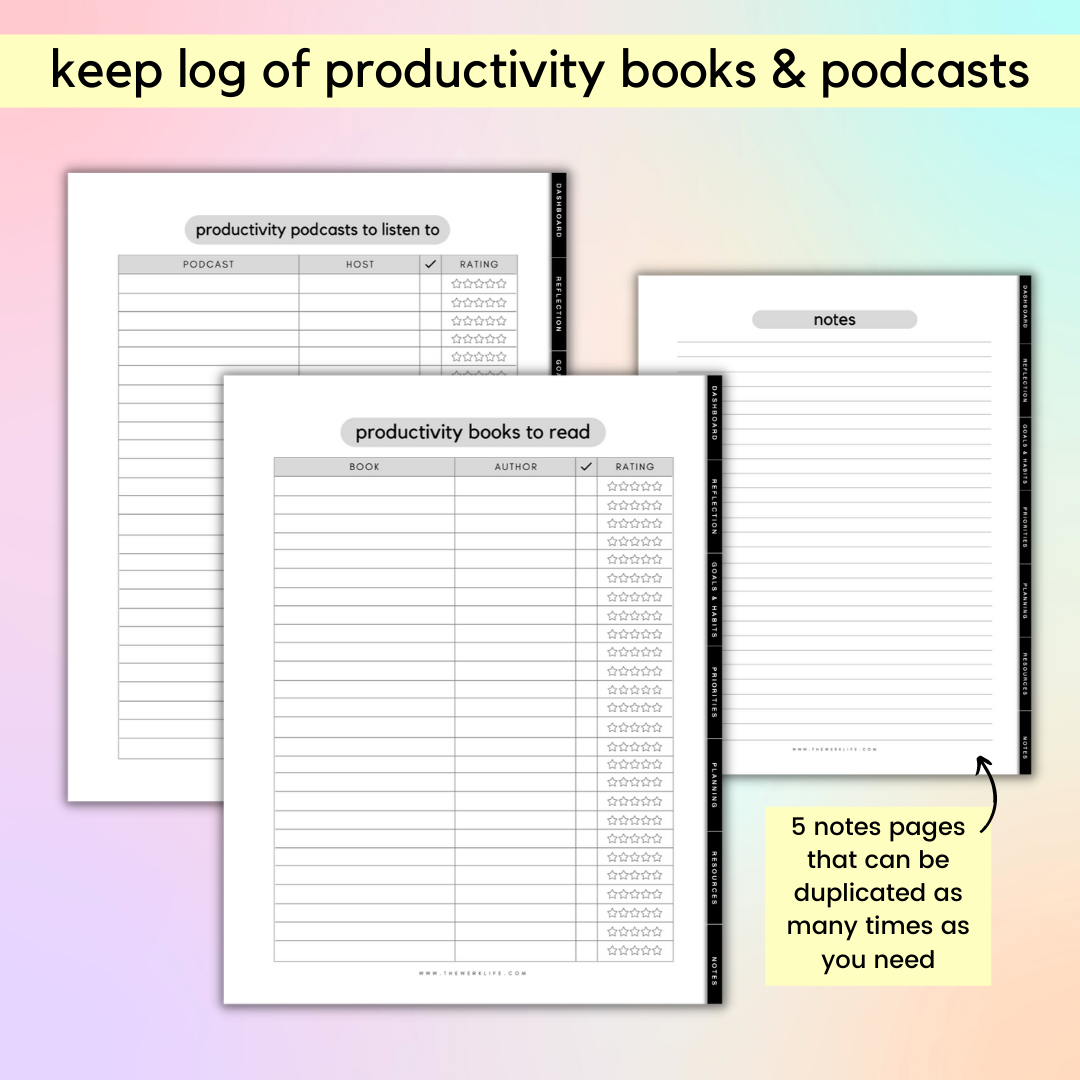 The Mega Productive Digital Planner