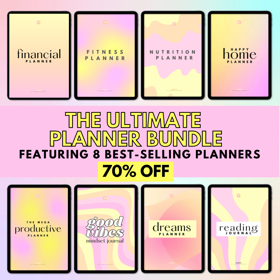 The ULTIMATE Digital Planner Bundle