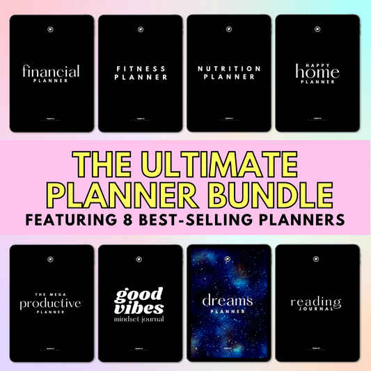 The ULTIMATE Digital Planner Bundle (8 Best Selling Planners)