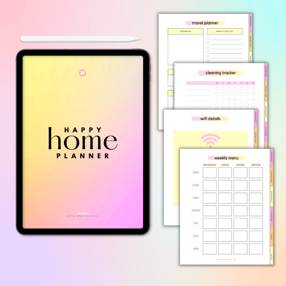 Happy Home Digital Planner