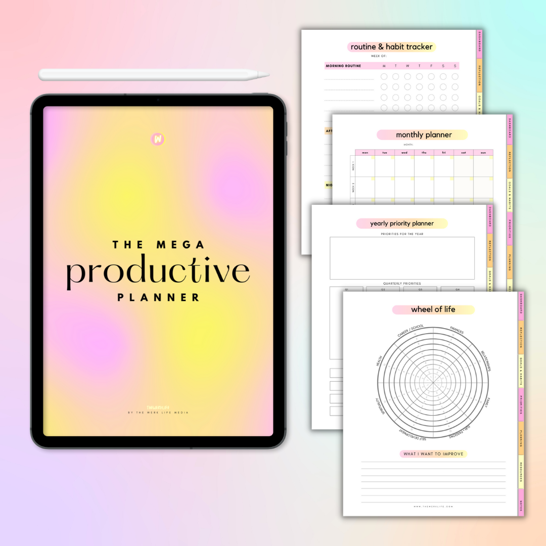 The Mega Productive Digital Planner