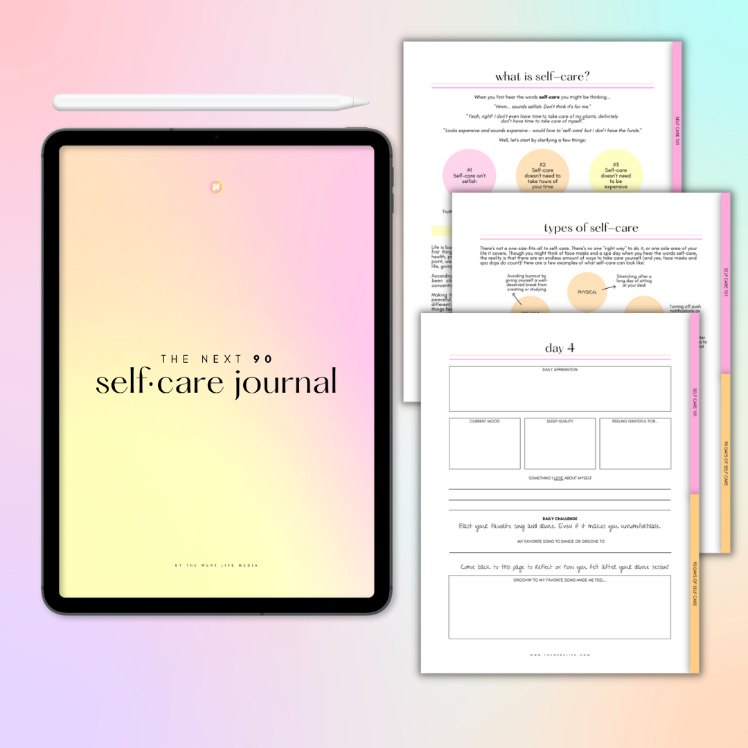 90 Day Self-Care Journal (Digital)