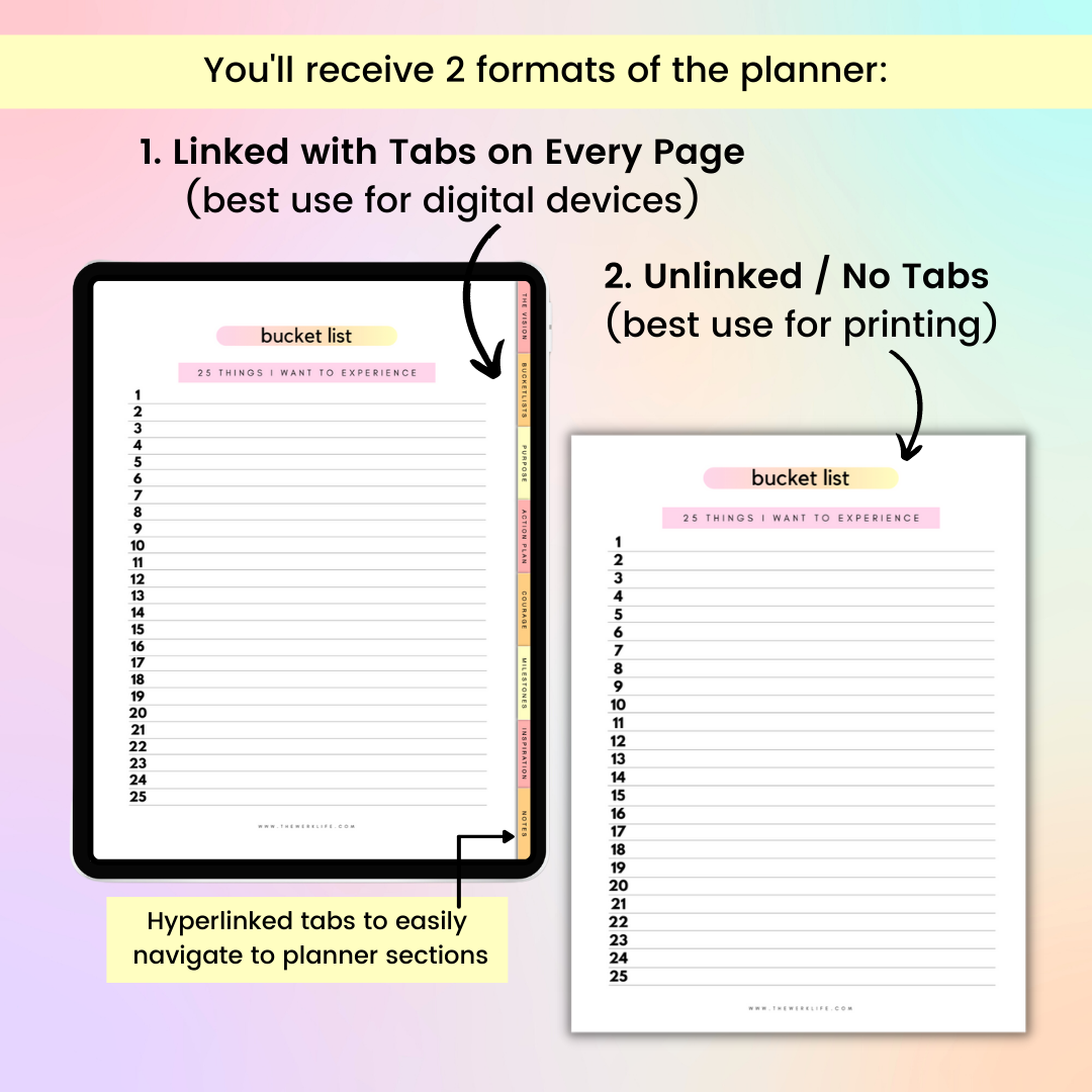 Digital Dreams Planner