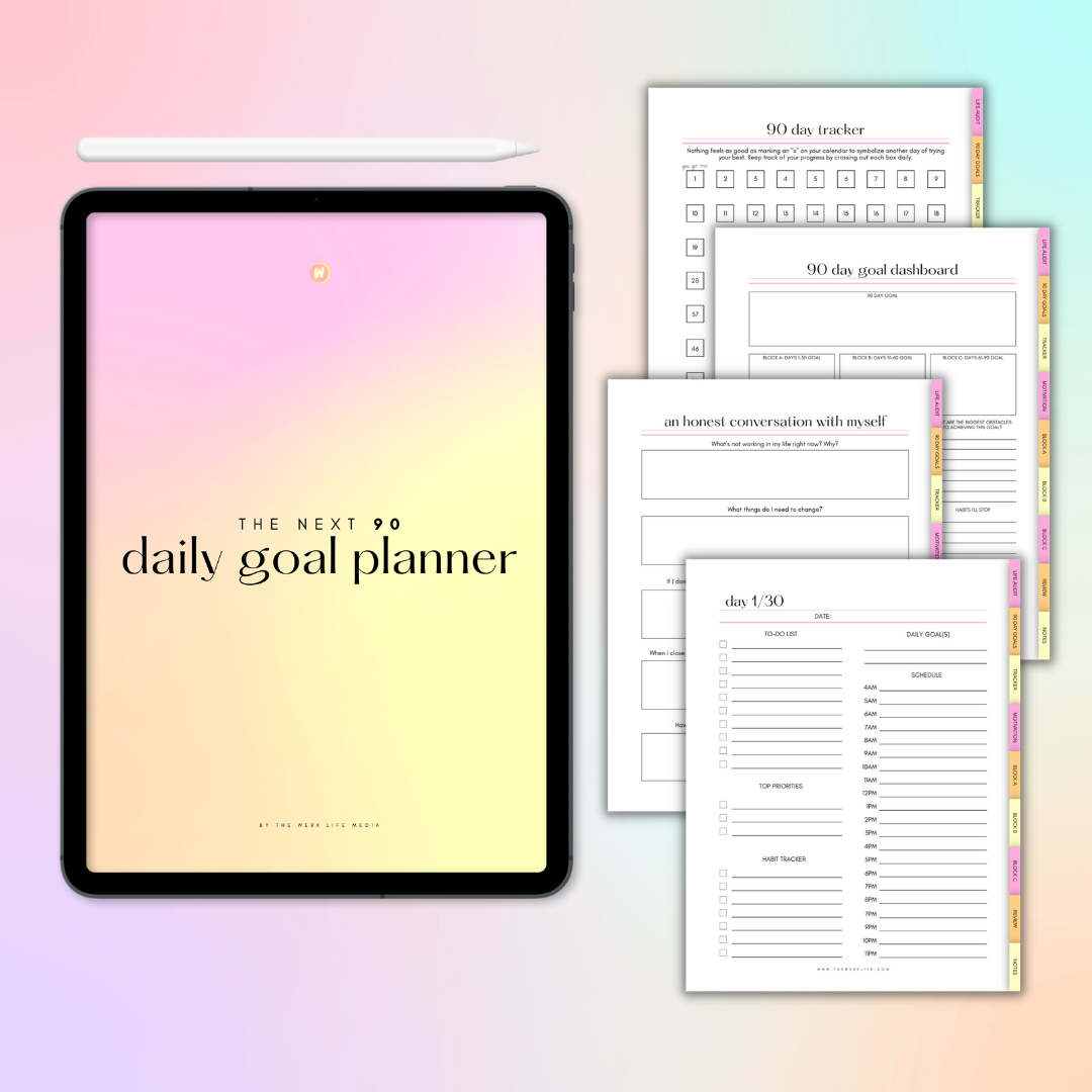 The Ultimate 90 Day Planner Bundle (Digital)