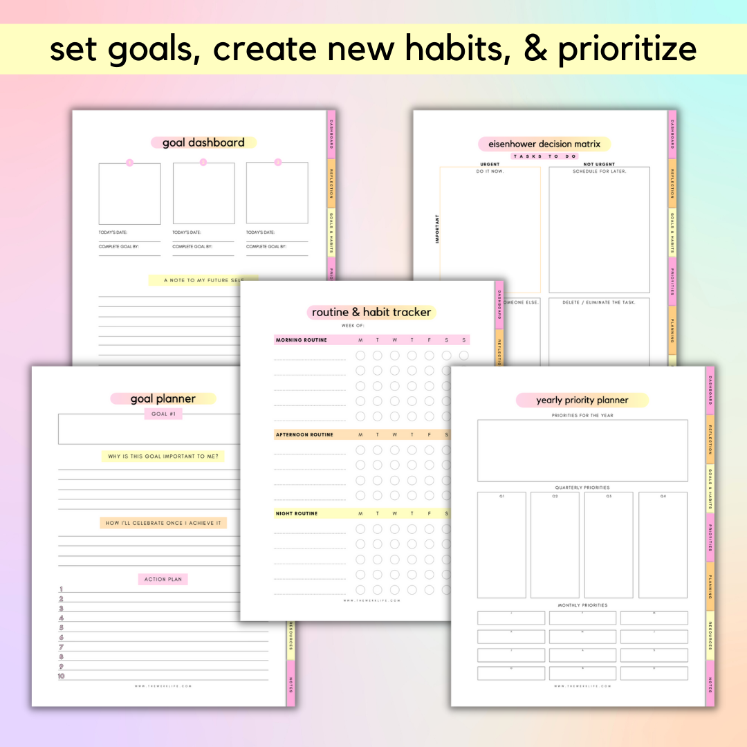 The Mega Productive Digital Planner