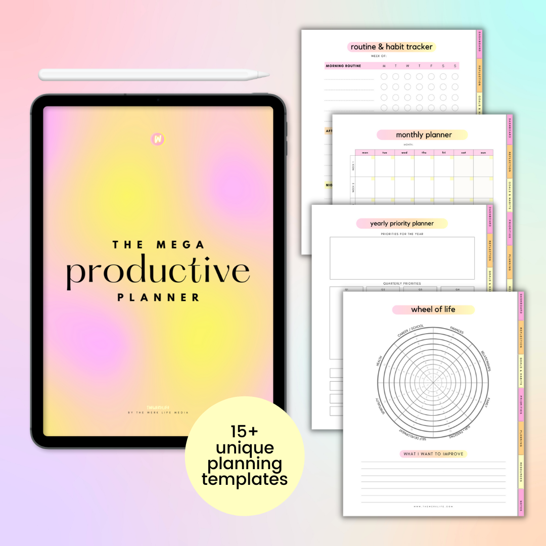 The ULTIMATE Digital Planner Bundle