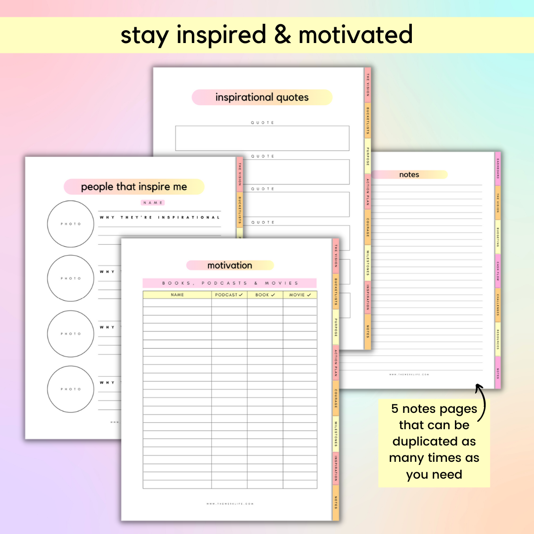 Digital Dreams Planner