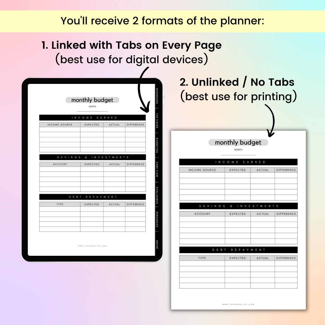 Digital Financial Planner