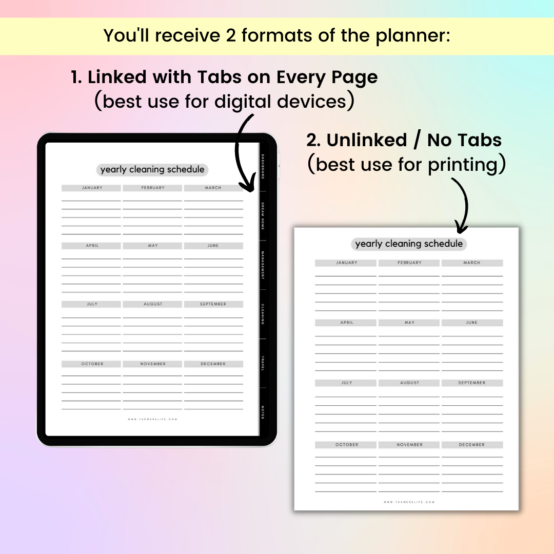 Happy Home Digital Planner