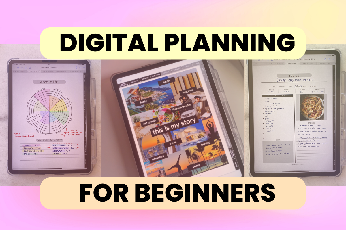 How to Start Digital Planning: Digital Planning for Beginners – The ...