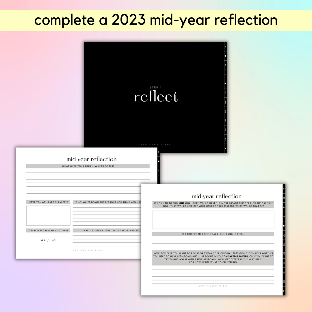 The Mid Year Reset Planner - 2023 (Digital)
