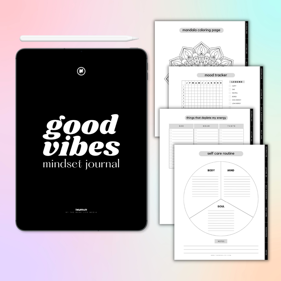 Good Vibes Digital Mindset Journal