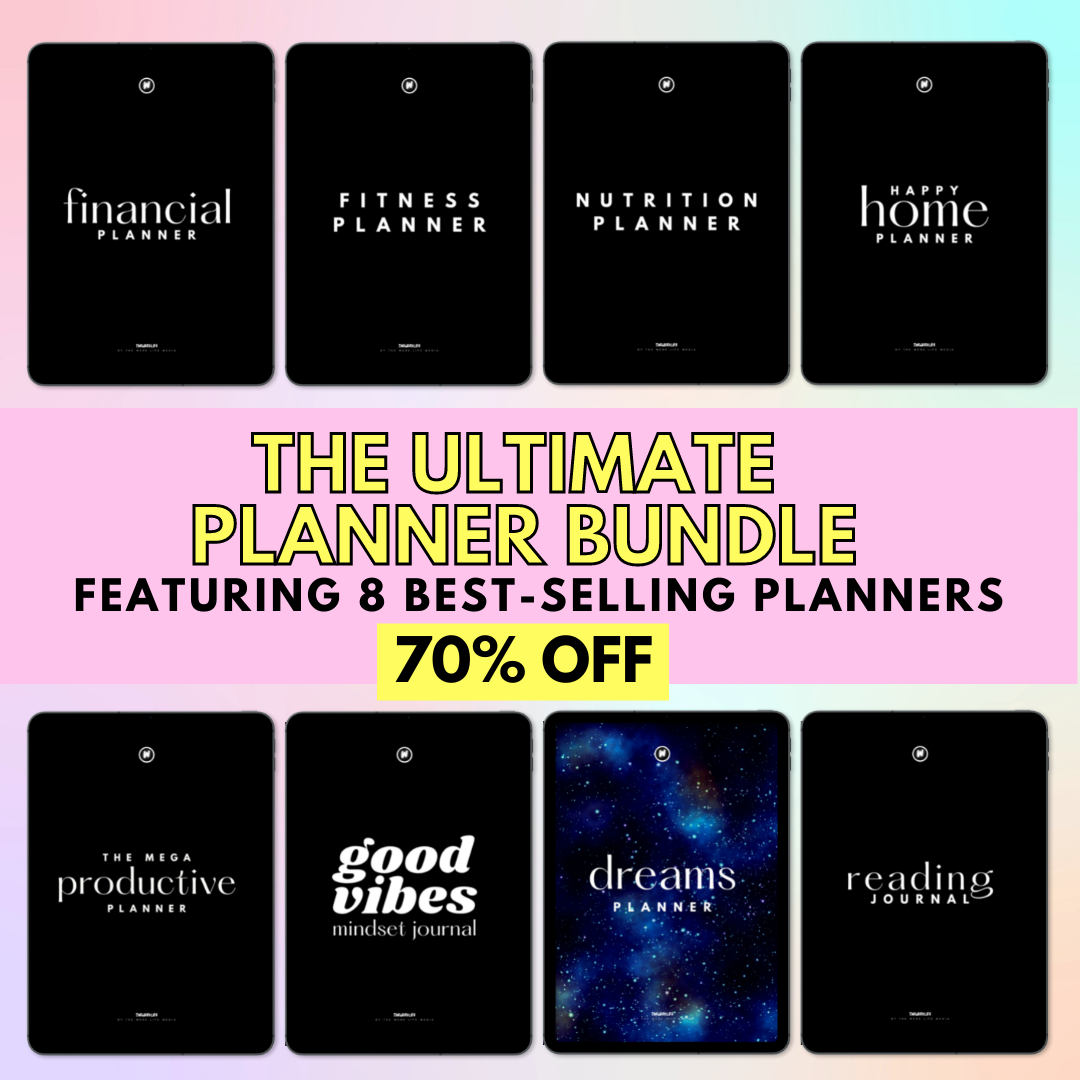 The ULTIMATE Digital Planner Bundle