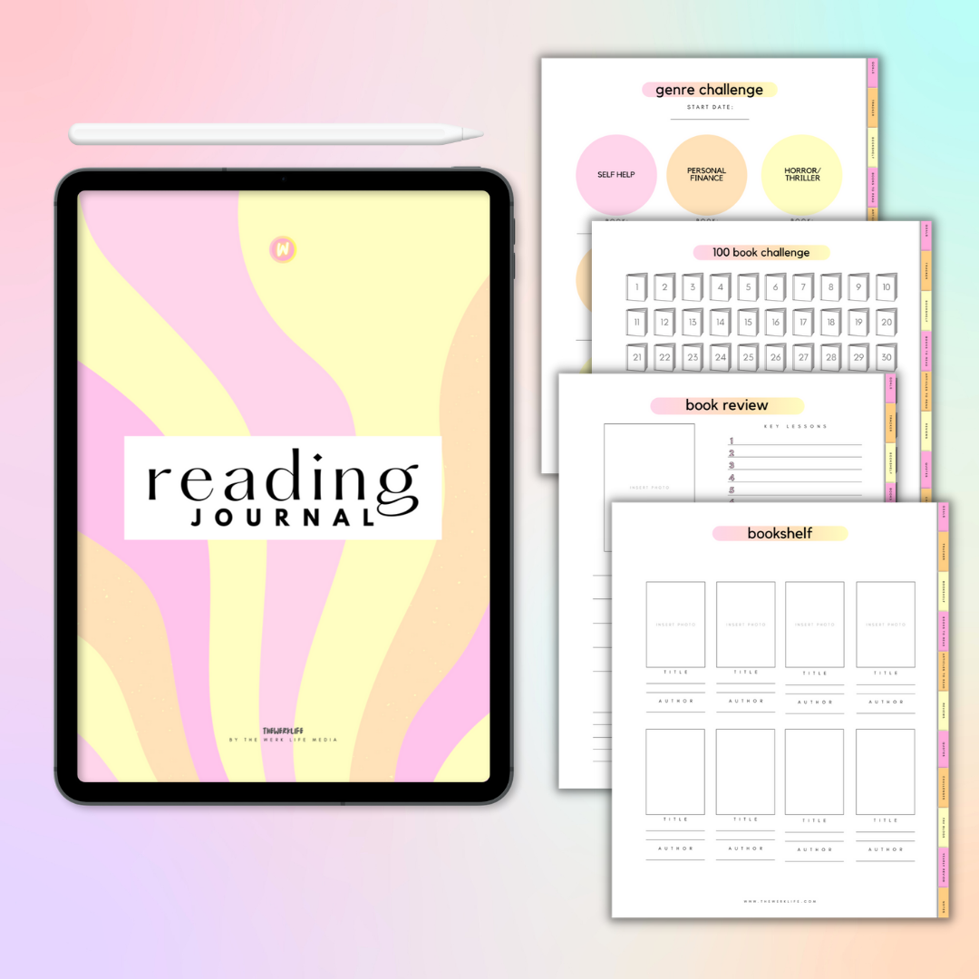 Reading Journal Template  Reading journal, Book review template, Book  reading journal