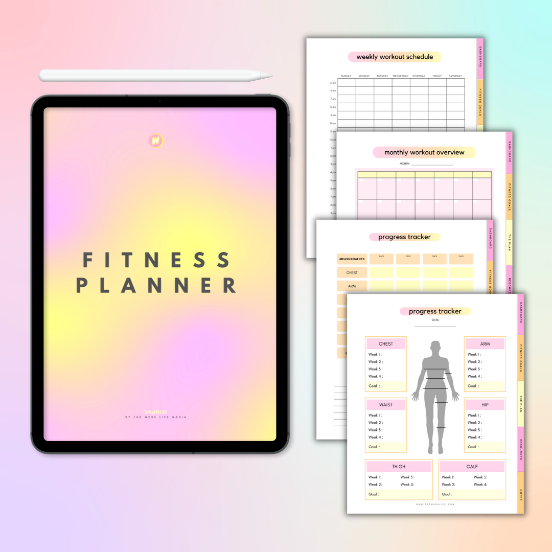 Digital Fitness Planner