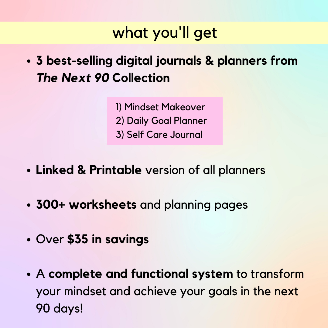 The Ultimate 90 Day Planner Bundle (Digital)