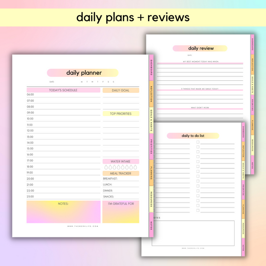 The Mega Productive Digital Planner – The Werk Life